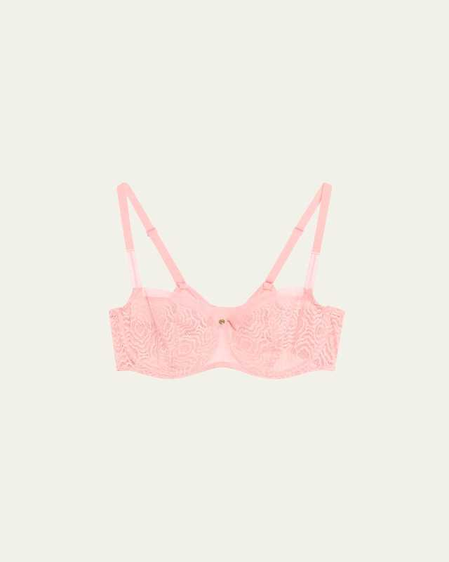 C Jolie Floral Lace Demi Bra